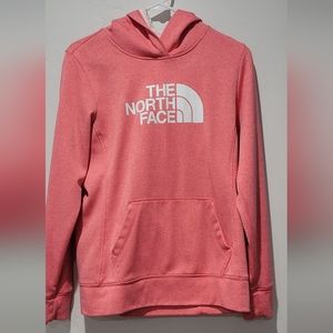 Pink North Face Sweatshirt